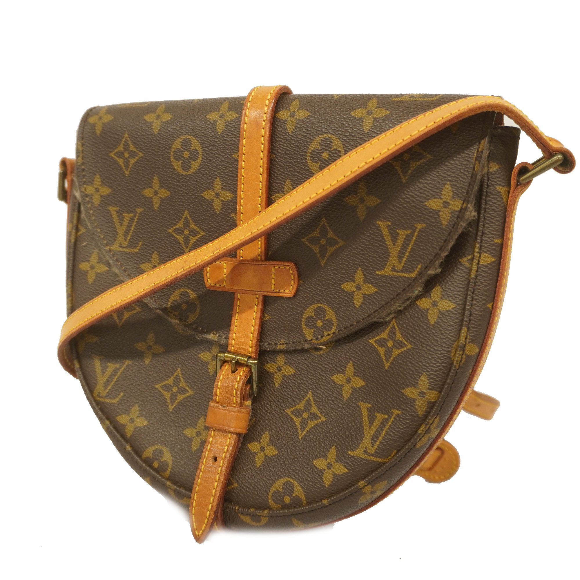 Louis Vuittonauth Monogram Chantilly Gm M40647 Women's Shoulder Bag